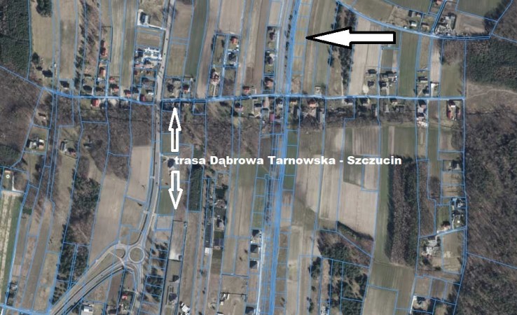 działka na sprzedaż - Dąbrowa Tarnowska (gw), Gruszów Mały