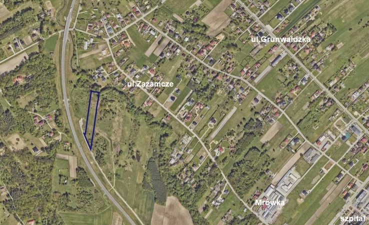 działka na sprzedaż - Dąbrowa Tarnowska, Ruda-Zazamcze